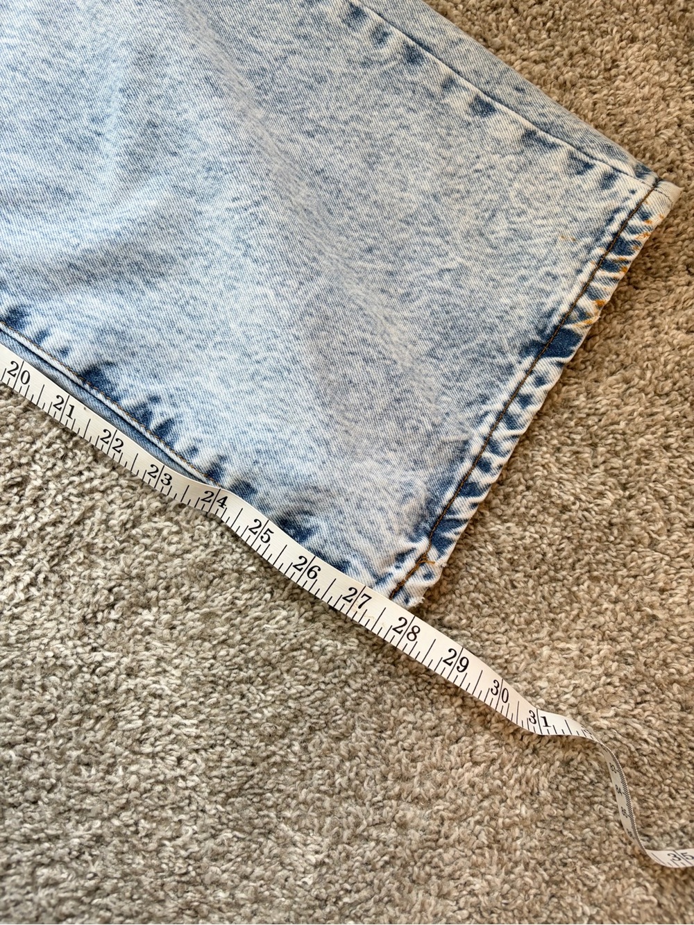 Telepatia Light Wash Wide Leg Jeans with Pink Bow Embroidery - Picture 6 of 6